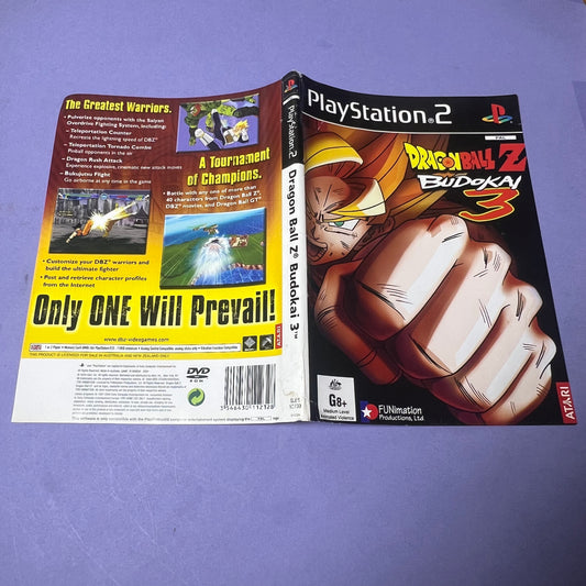 Dragon Ball Z Budokai 3 Cover - PS2 Cover