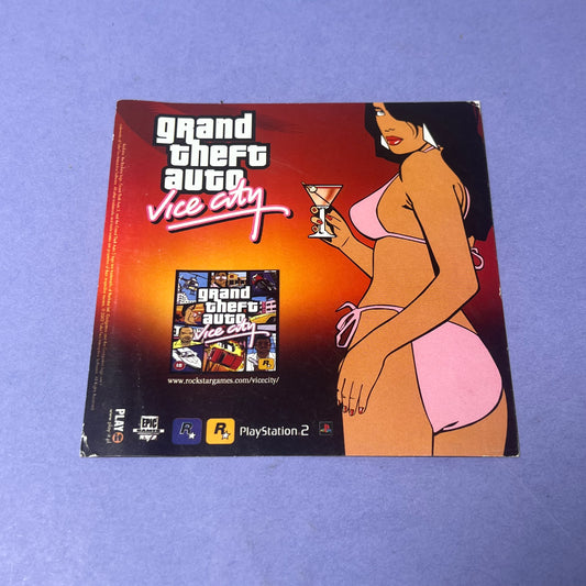Grand Theft Auto Vice City Promo (PS1 Size) - PS1 Promo