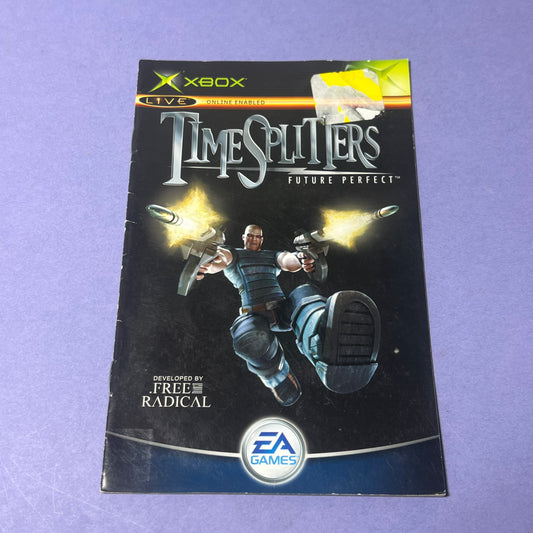 Time Splitters Future Perfect Manual - Xbox Manual