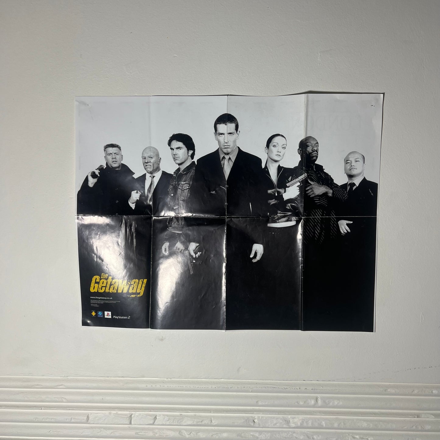 The Getaway Map PS2 - Poster