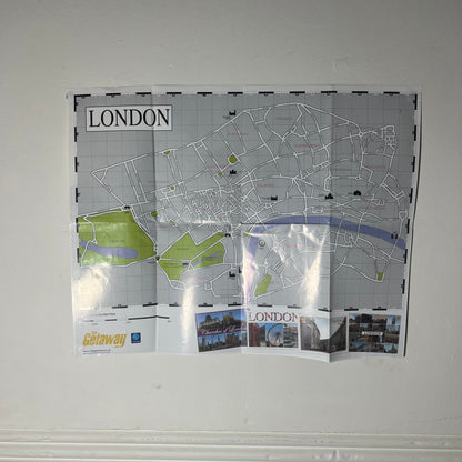 The Getaway Map PS2 - Poster