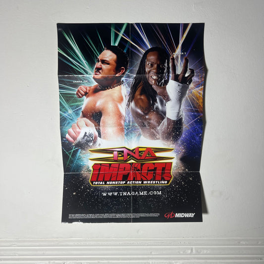 TNA Impact PS2 Poster - Poster