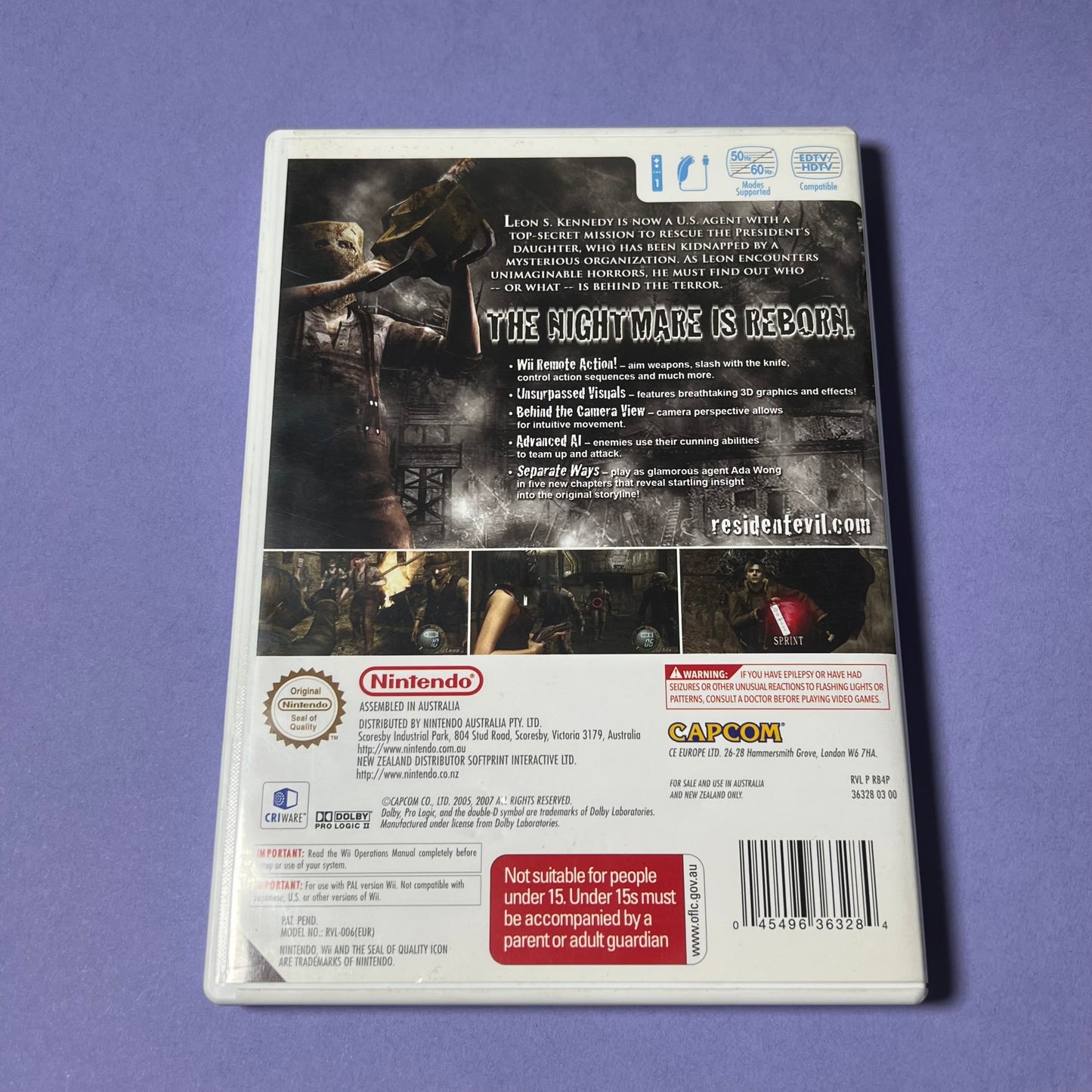 Resident Evil 4 - Wii Game