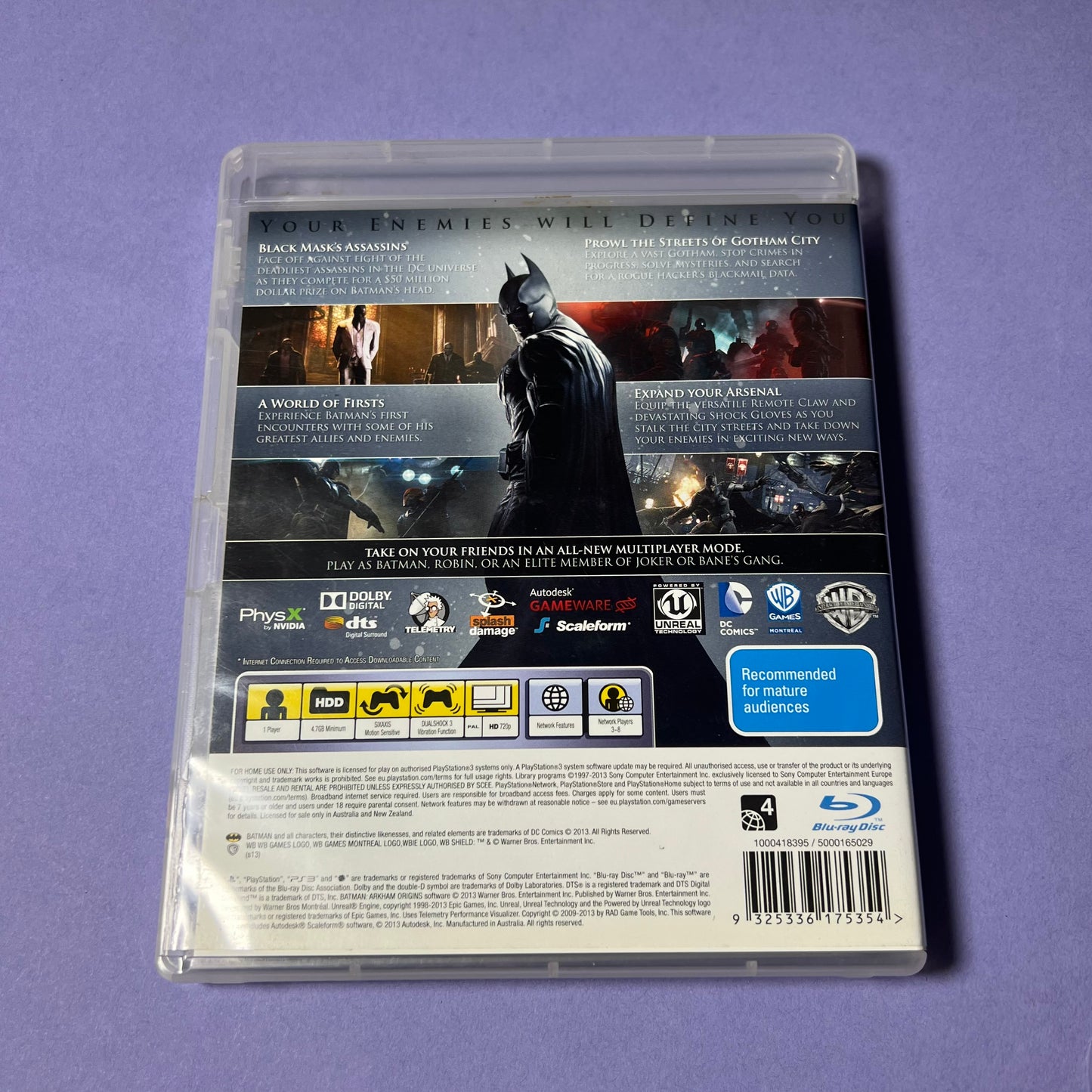 Batman Arkham Origins - PS3 Game