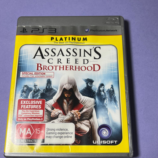 Assassins Creed Brotherhood (Platinum) - PS3 Game