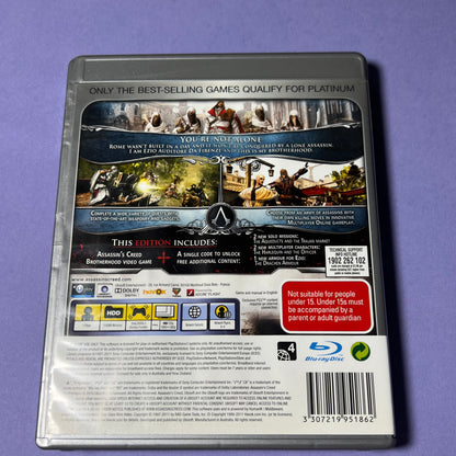 Assassins Creed Brotherhood (Platinum) - PS3 Game