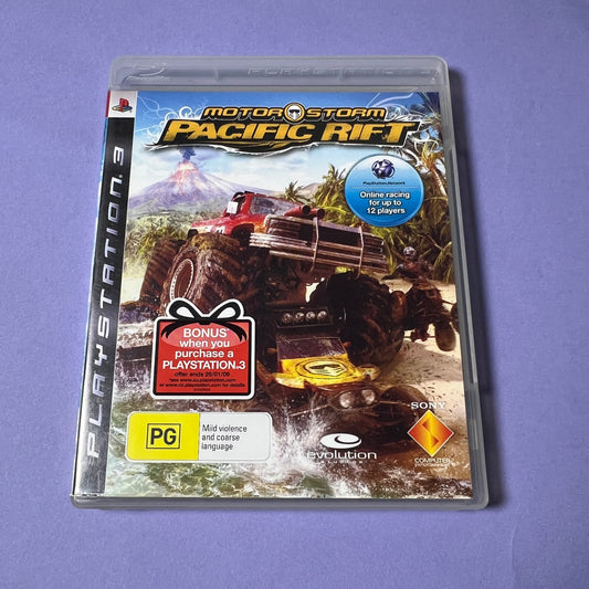 Motor Storm Pacific Rift - PS3 Game