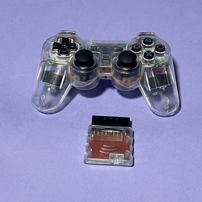 PlayStation 2 Slim Console Silver w/Controller, Cords & Memory Card - Console