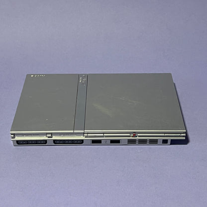 PlayStation 2 Slim Console Silver w/Controller, Cords & Memory Card - Console