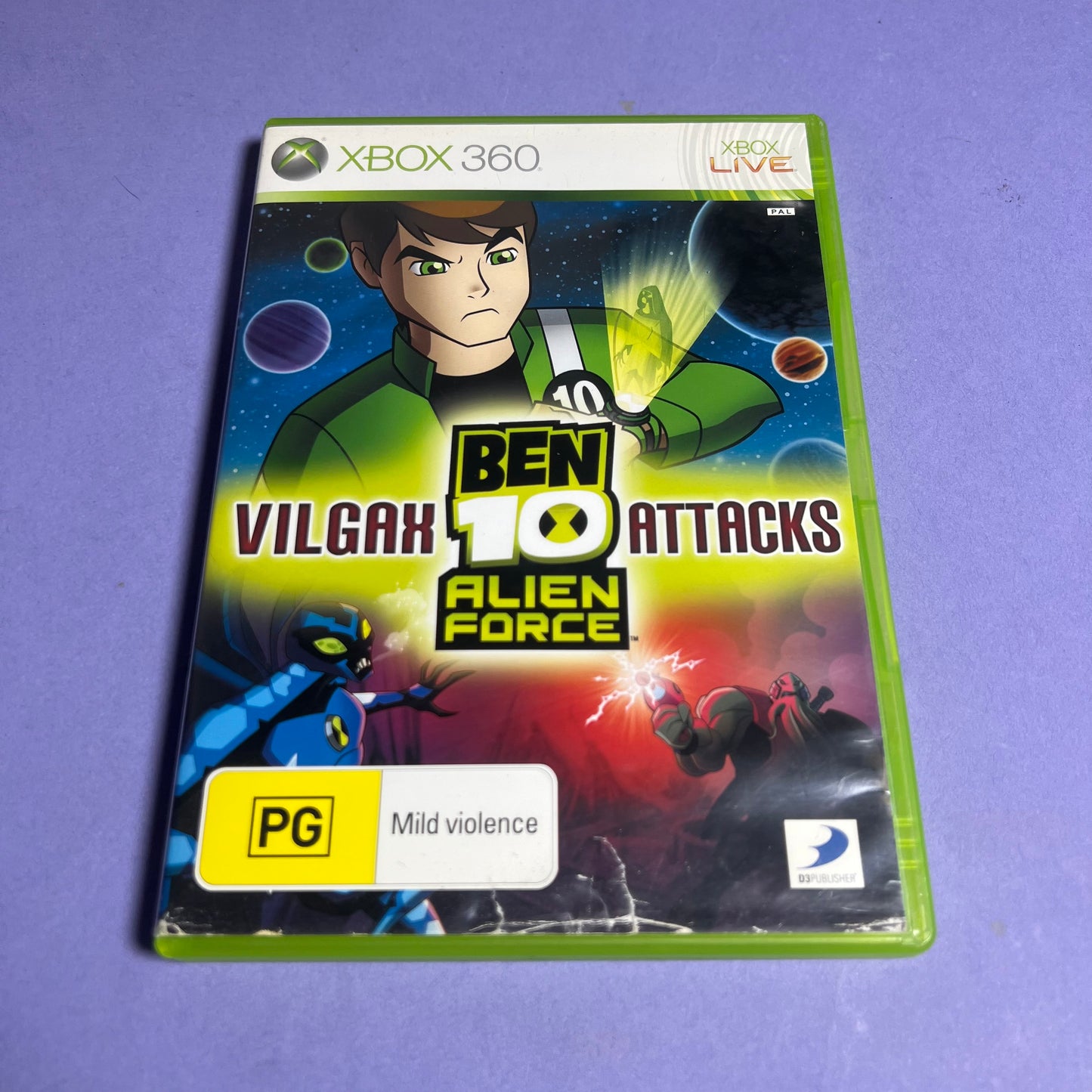Ben 10 Alien Force Vilgax Attacks - Xbox 360 Game