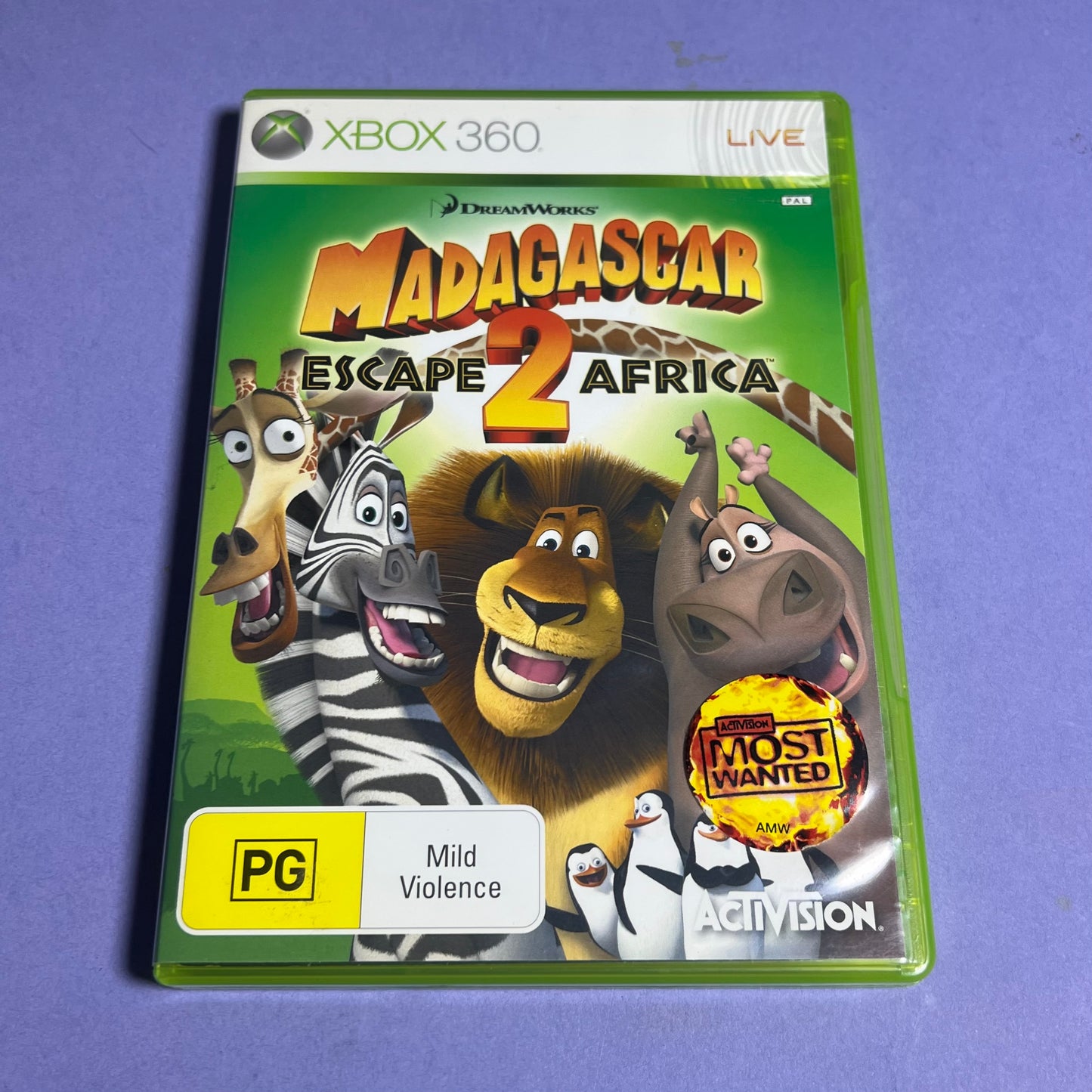 Madagascar Escape 2 Africa - Xbox 360 Game