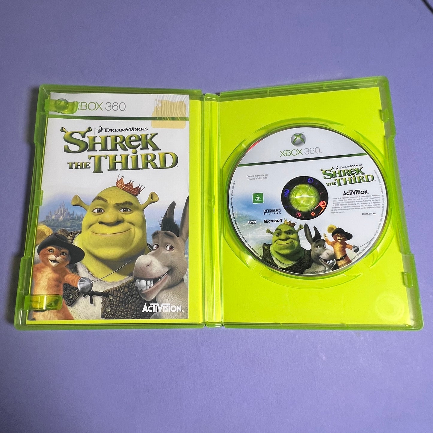 Shrek The Third - Xbox 360 Game