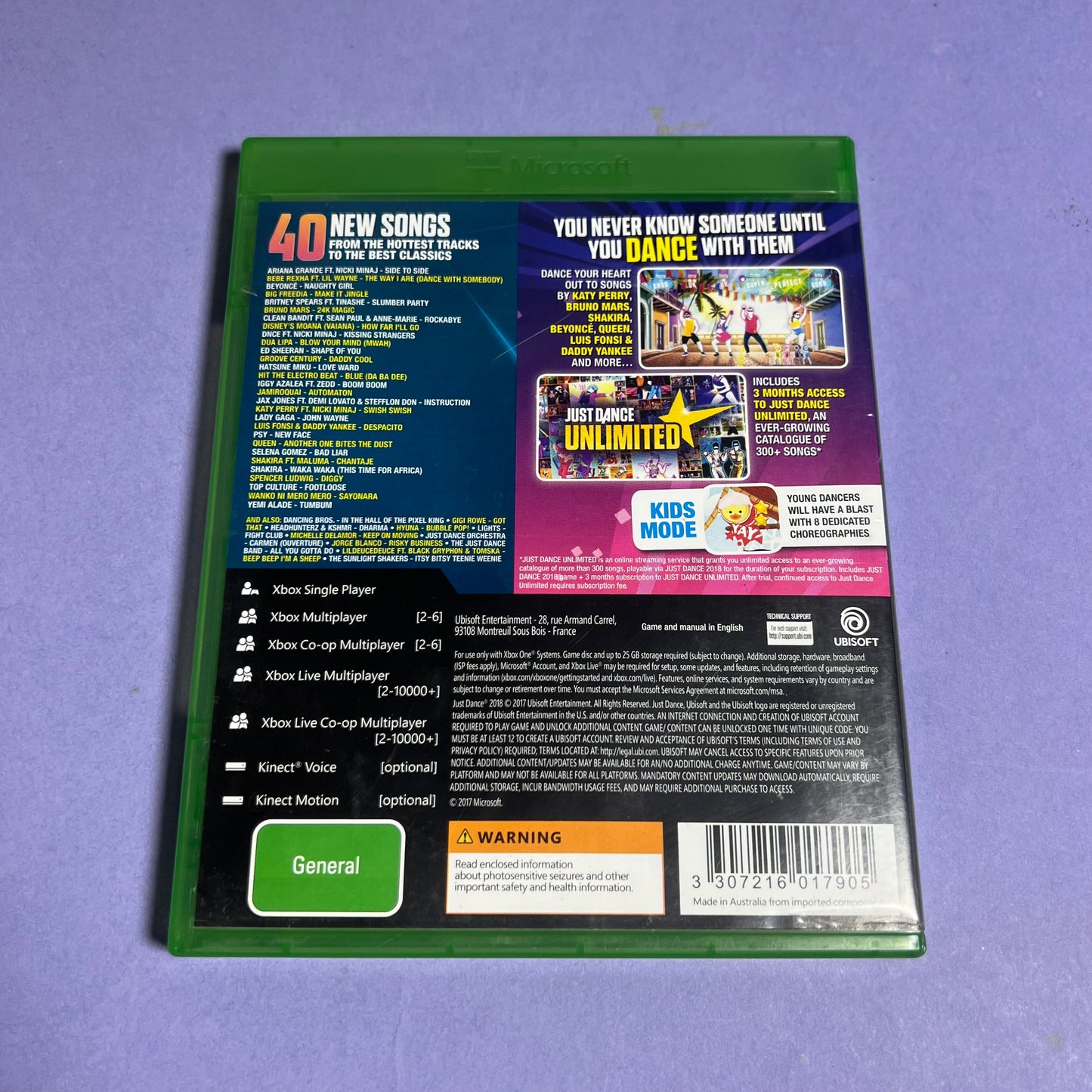 Just Dance 2018 - Xbox One Game