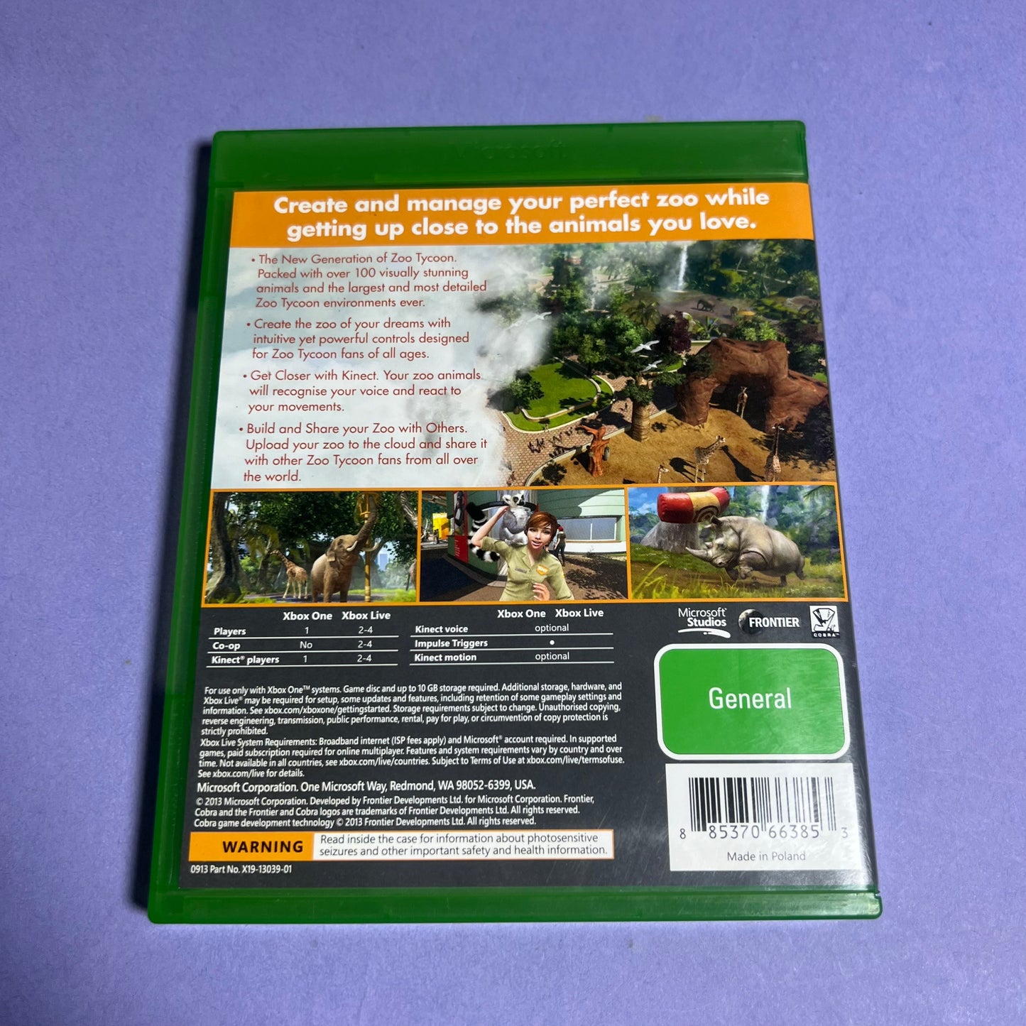 Zoo Tycoon - Xbox One Game