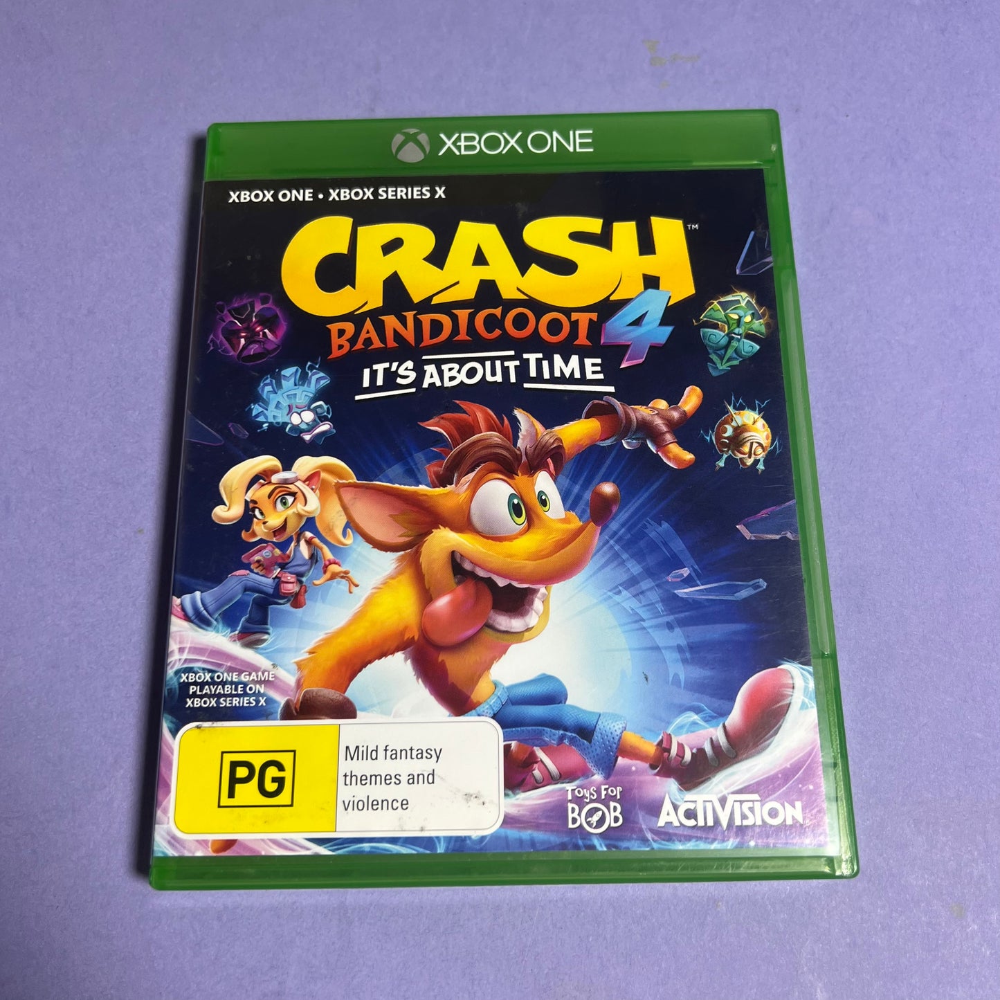 Crash Bandicoot 4 It's About Time - Xbox One Series X Game
