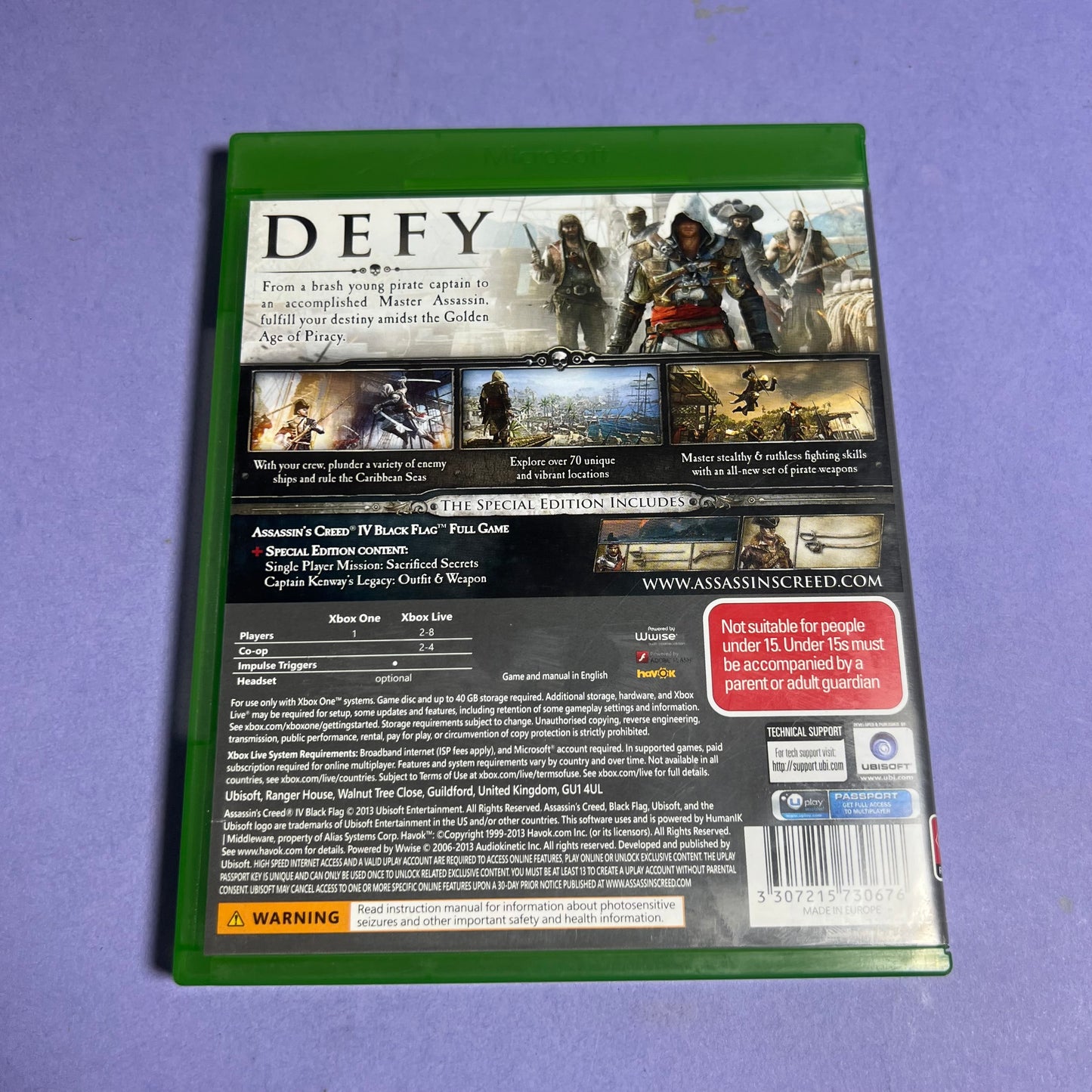 Assassins Creed IV Black Flag - Xbox One