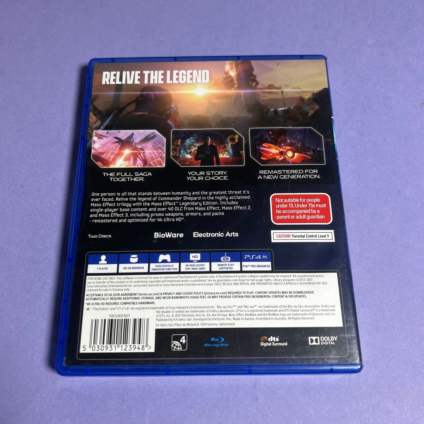 Mass Effect Legendary Edition - PS4 Game