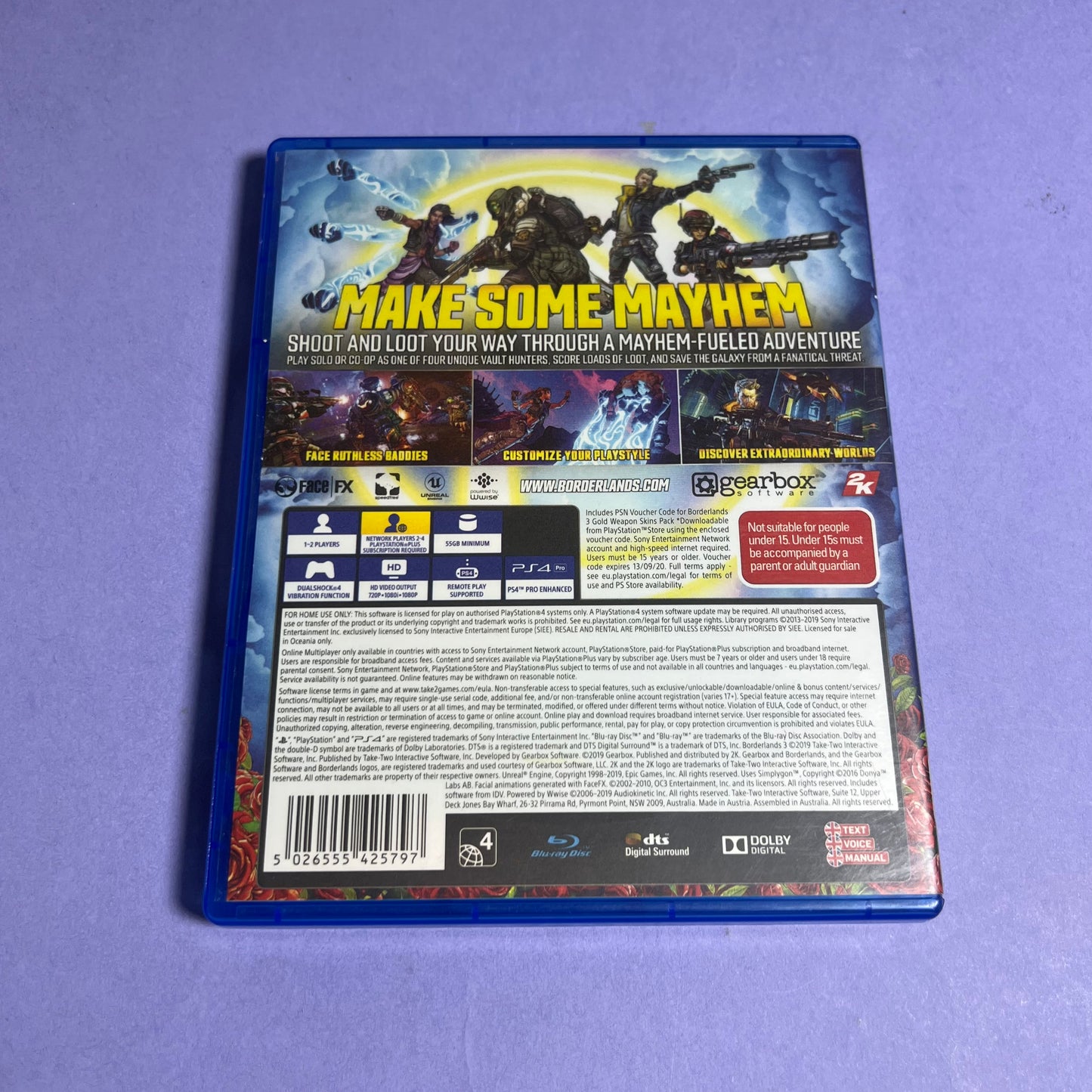 Borderlands 3 - PS4 Game