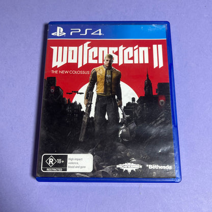 Wolfenstein 2 The New Colossus - PS4 Game