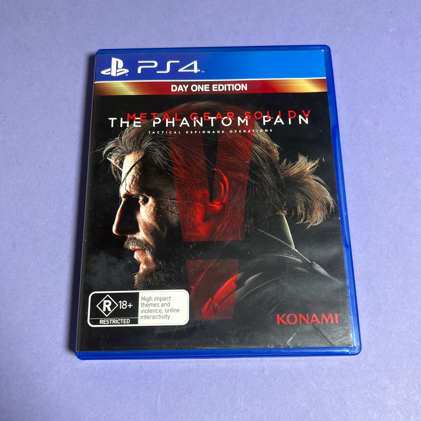 Metal Gear Solid The Phantom Pain Day One Edition - PS4 Game