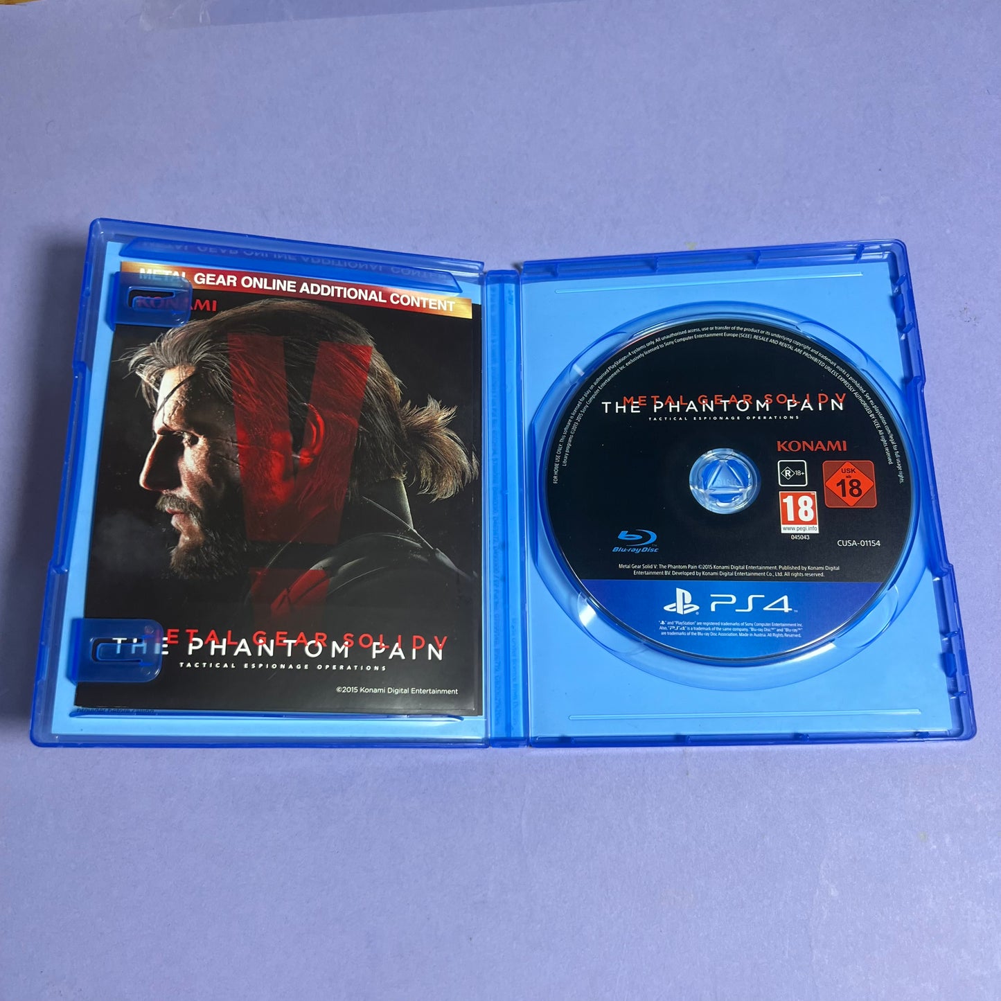 Metal Gear Solid The Phantom Pain Day One Edition - PS4 Game