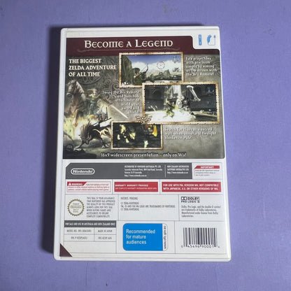The Legend of Zelda Twilight Princess - Wii Game