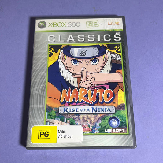 Naruto Rise of the Ninja (Classics) - Xbox 360 Game