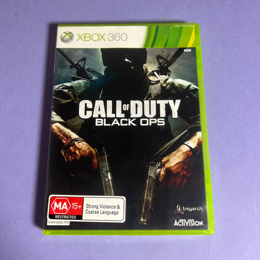 Call of Duty Black Ops - Xbox 360 Game