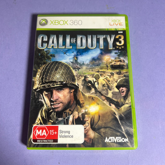 Call of Duty 3 - Xbox 360 Game