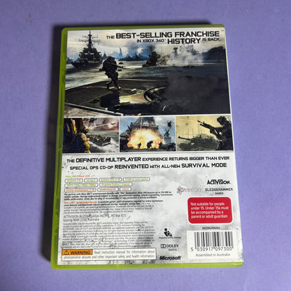 Call of Duty Modern Warfare 3 MW3 - Xbox 360 Game