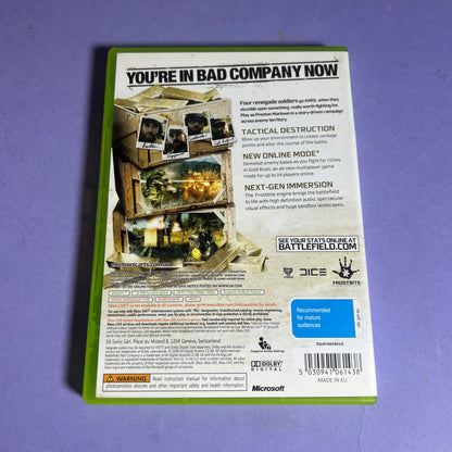 Battlefield Bad Company - Xbox 360 Game
