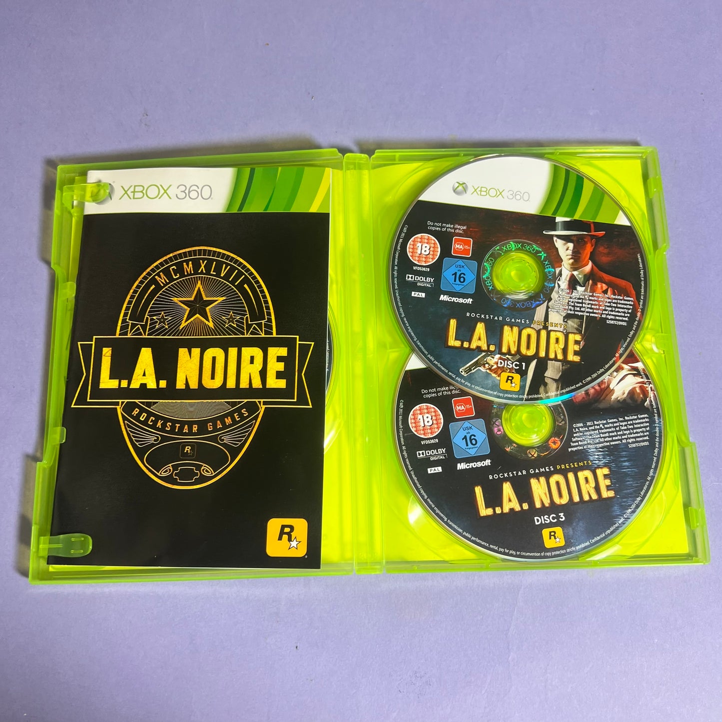LA Noire - Xbox 360 Game