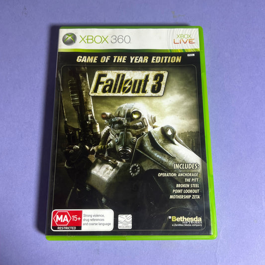Fallout 3 GOTY Edition - Xbox 360 Game