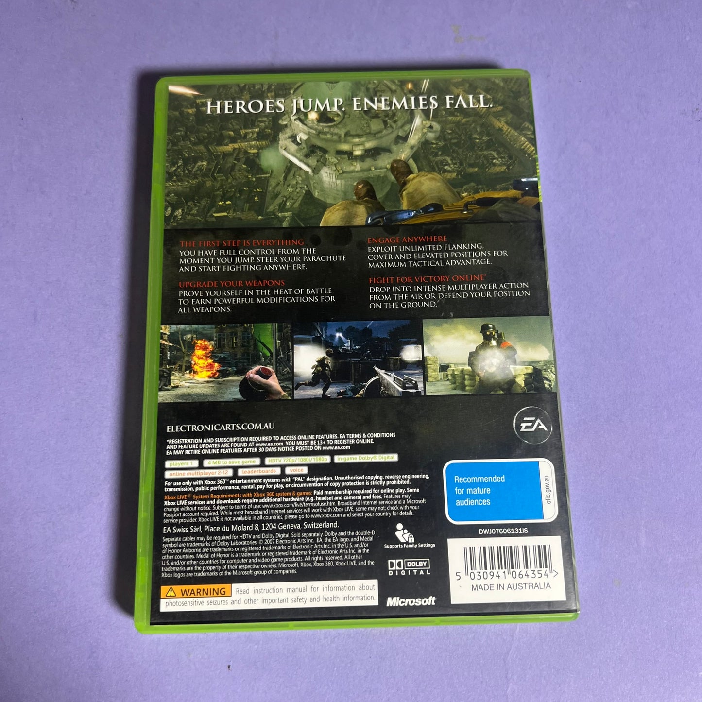 Medal of Honor Airborne (Classics) - Xbox 360 Game