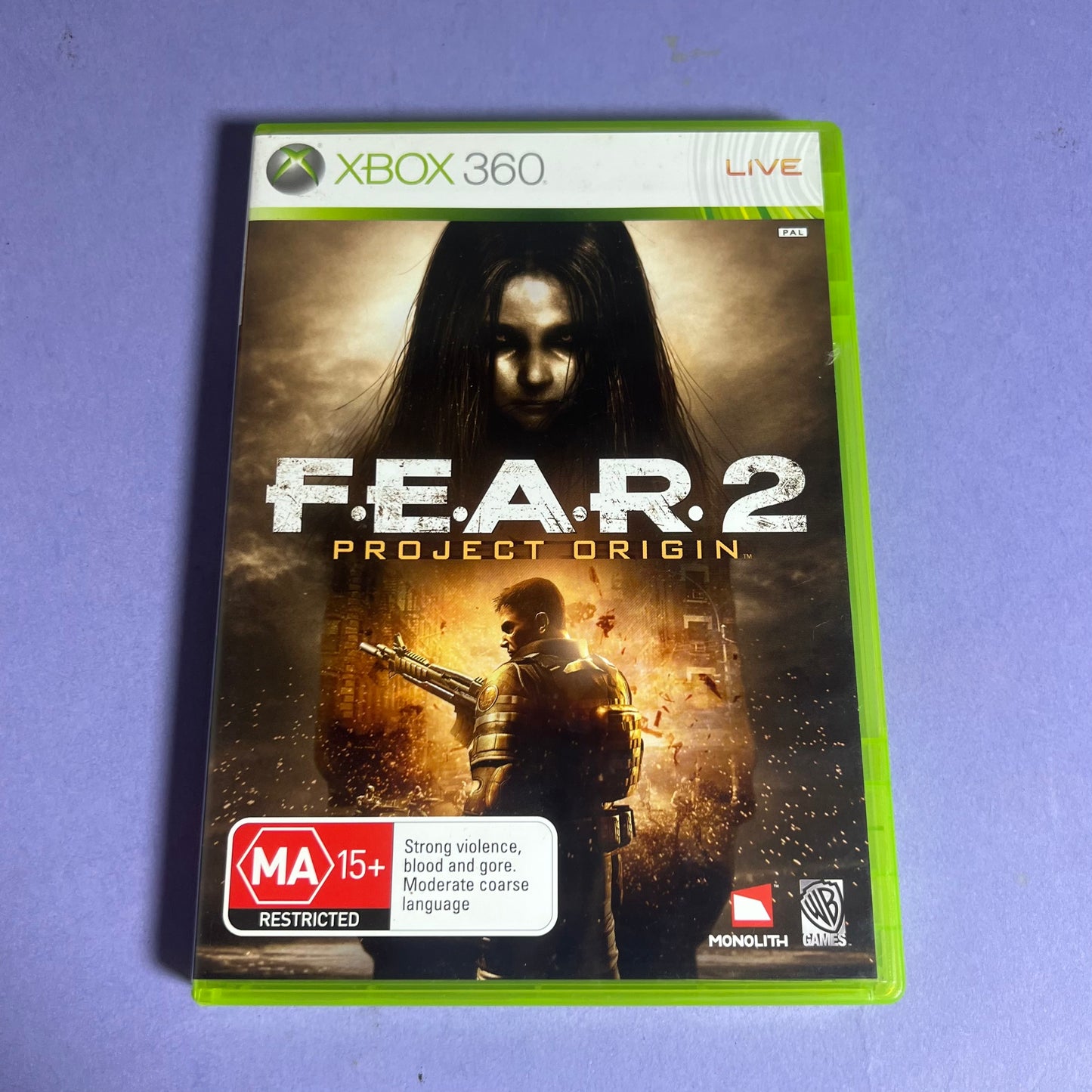 Fear 2 Project Origin - Xbox 360 Game