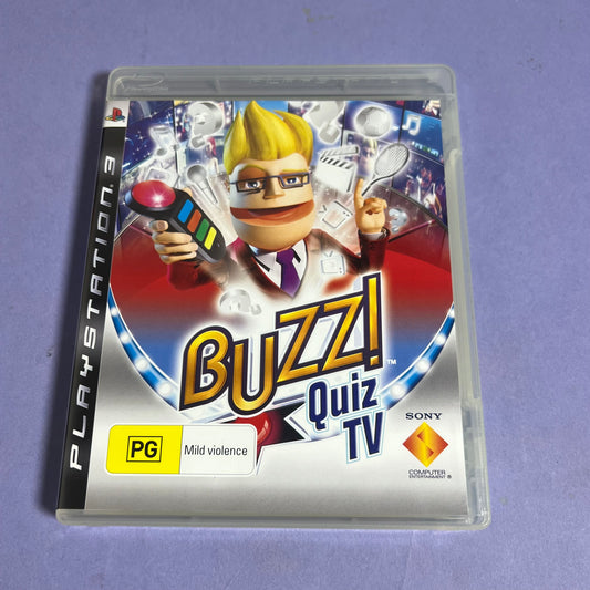 Buzz Quiz TV - PS3 Game