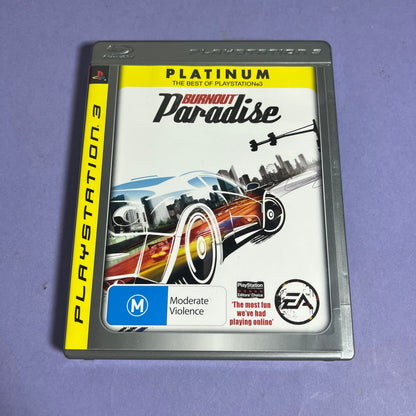 Burnout Paradise (Platinum) - PS3 Game