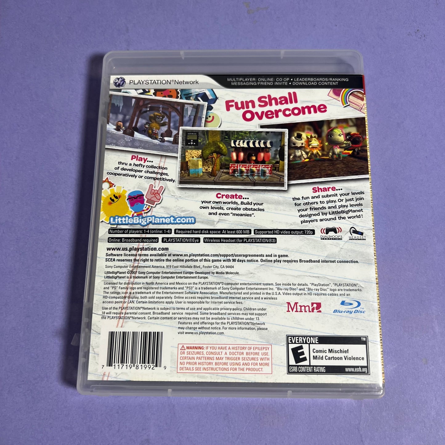 Little Big Planet - PS3 Game