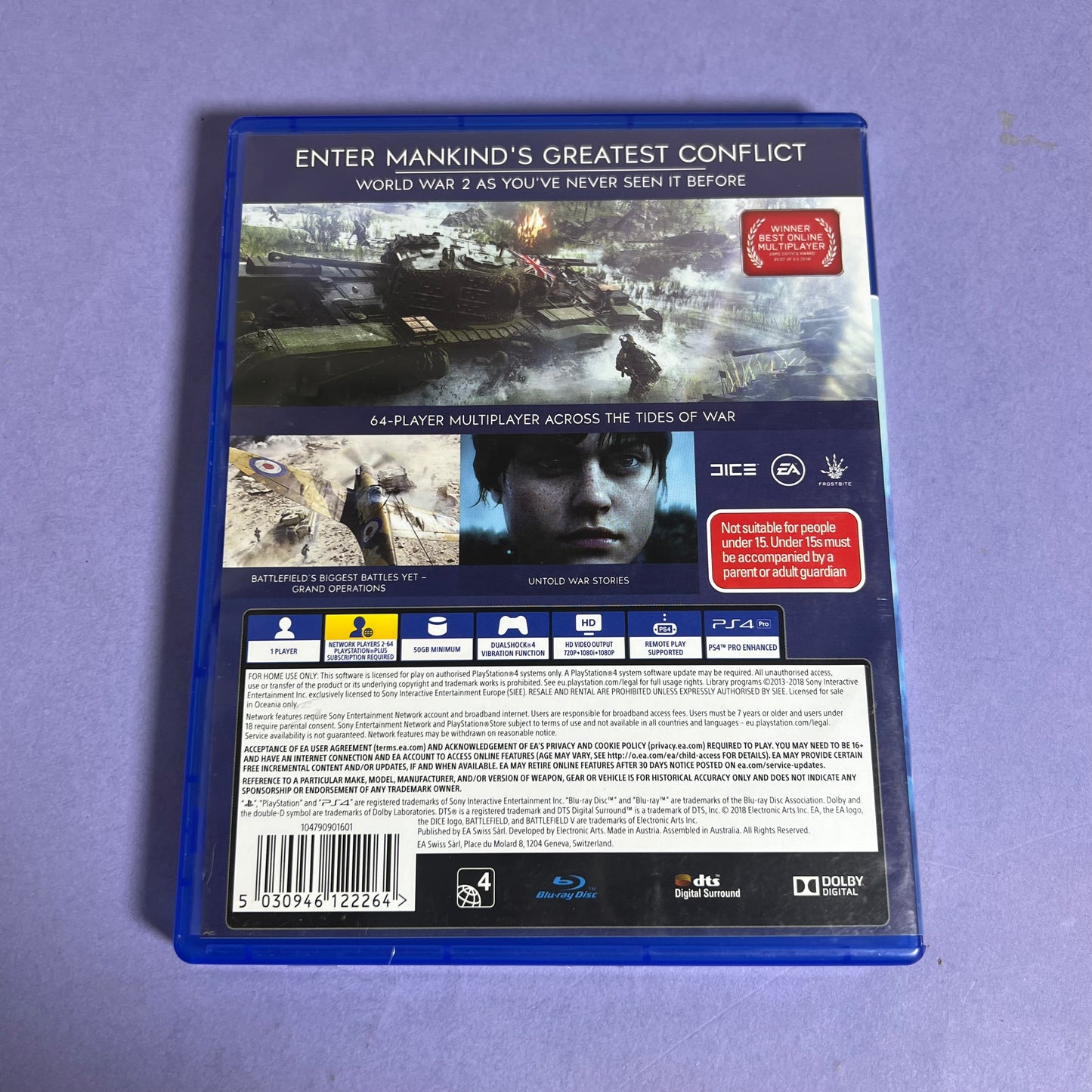 Battlefield V - PS4 Game