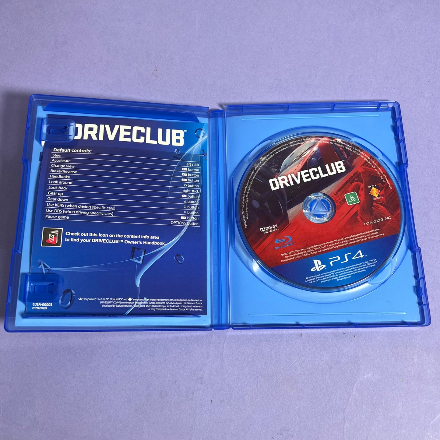 Drive Club - PS4 Game