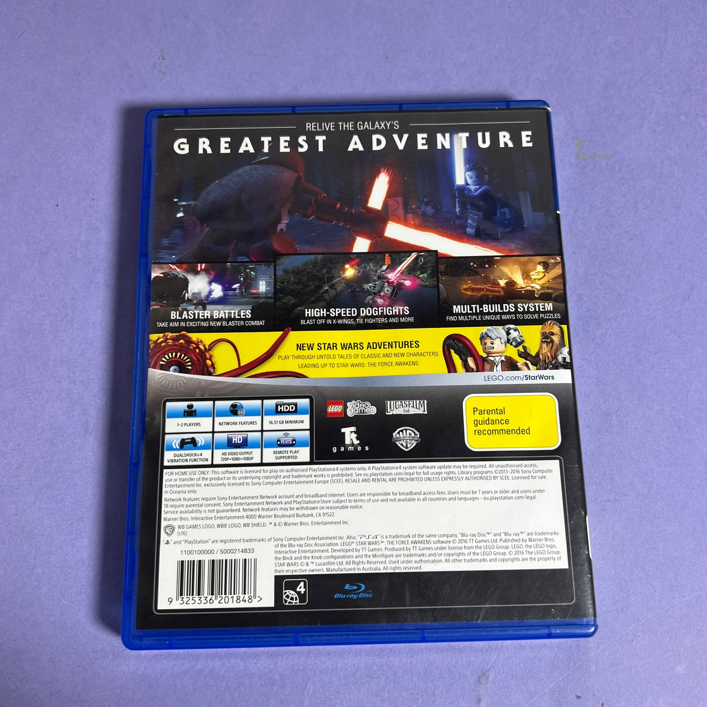 LEGO Star Wars The Force Awakens - PS4 Game