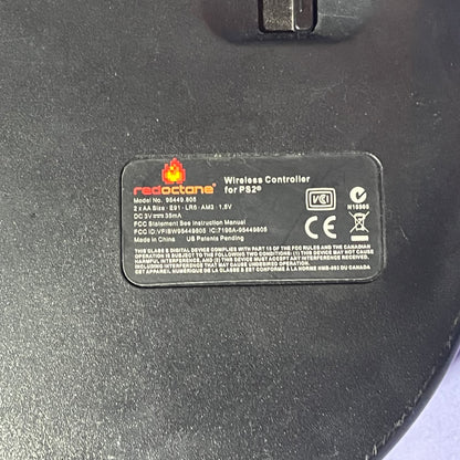 Guitar Hero Red Octane Sunburst Wireless Controller (No Dongle) - PS2 Accessory