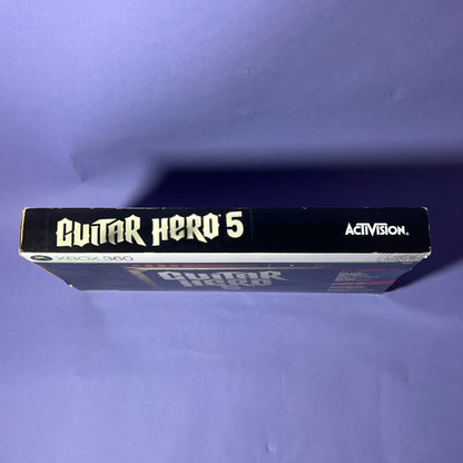 Guitar Hero 5 Guitar Kit Boxed (Game Sealed) - Xbox 360 Game (Mint Condition)
