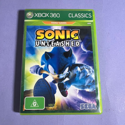 Sonic Unleashed (Classics) - Xbox 360 Game