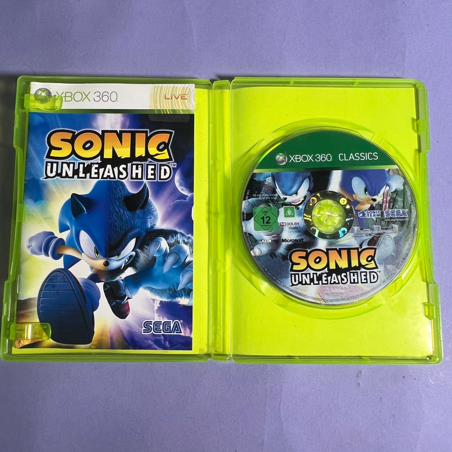 Sonic Unleashed (Classics) - Xbox 360 Game