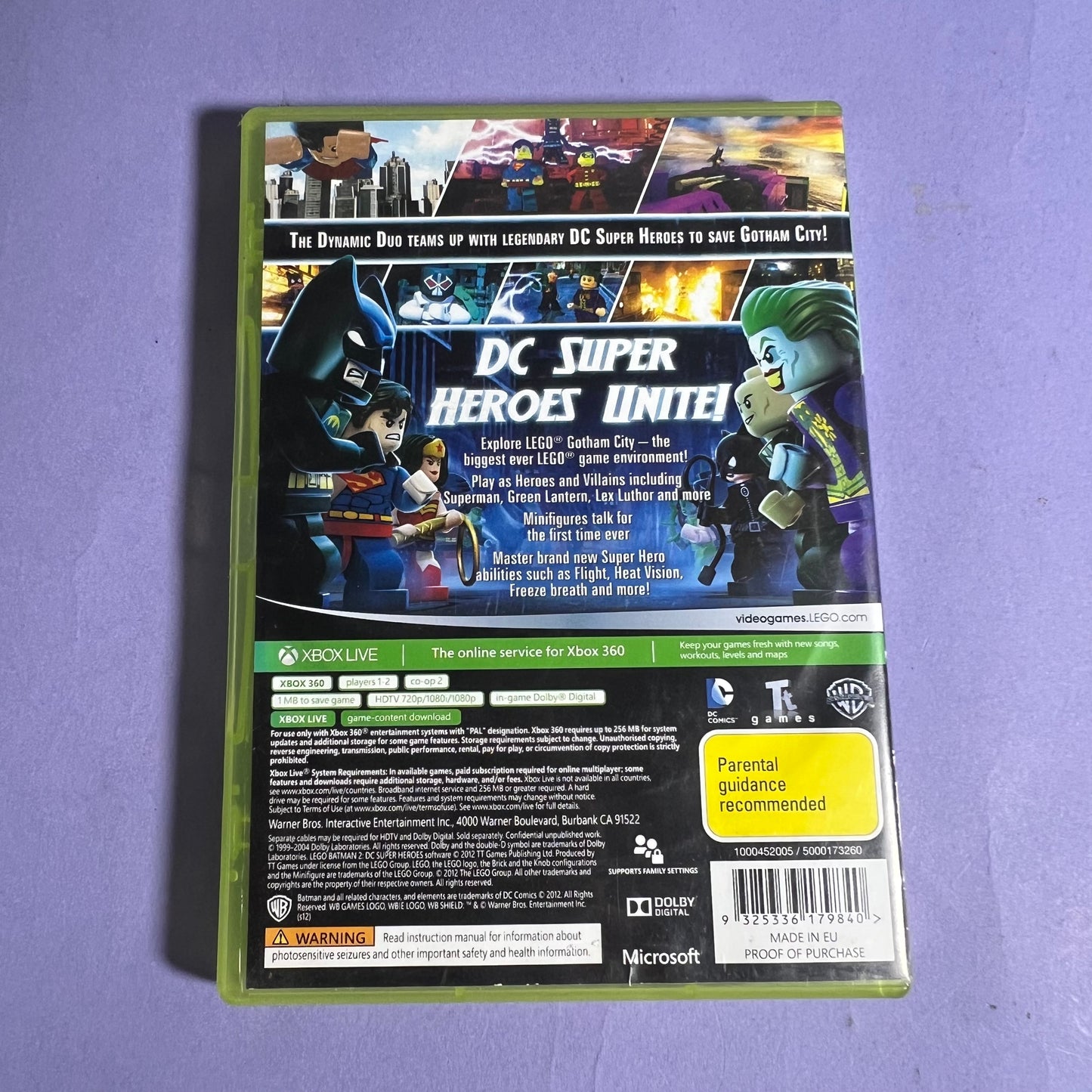 LEGO Batman 2 DC Super Heroes (Classics) - Xbox 360 Game