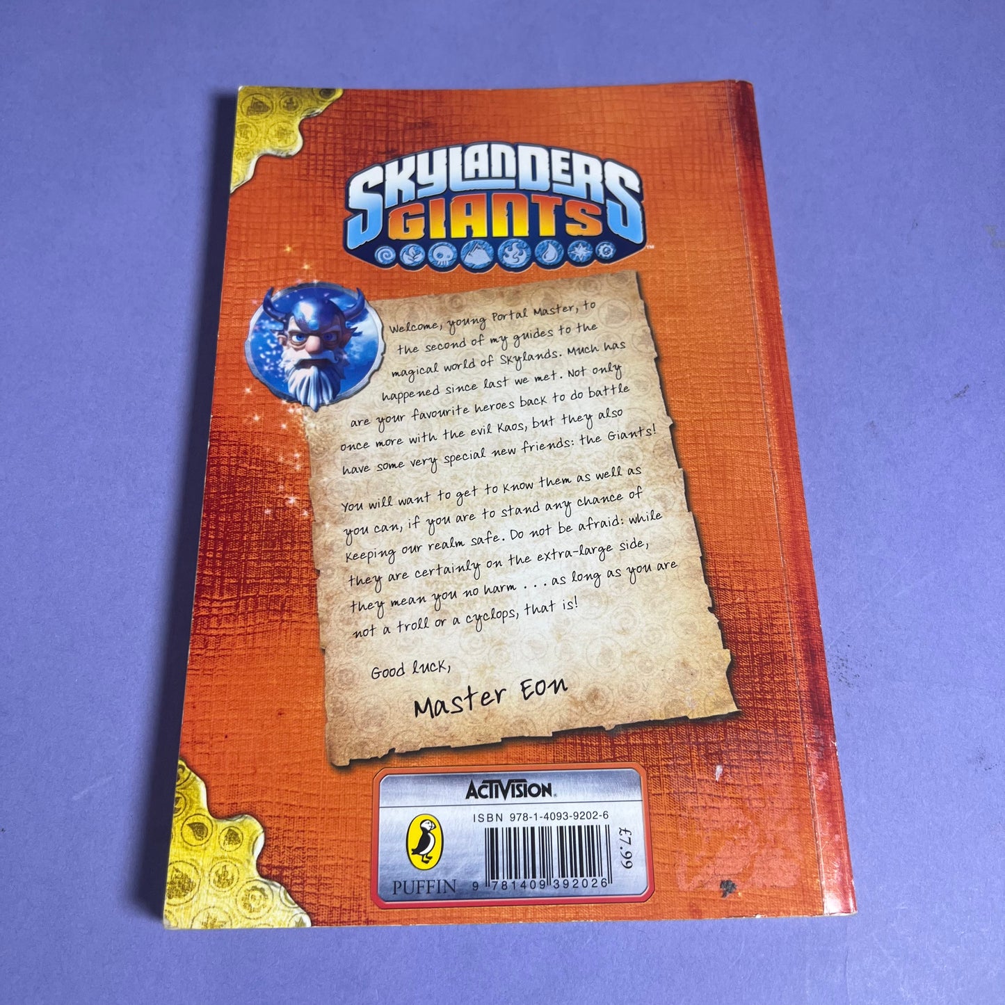 Skylanders Book Giants Master Eon’s Official Guide - Collectable