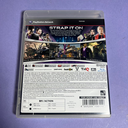 Saints Row The Third - PS3 Game