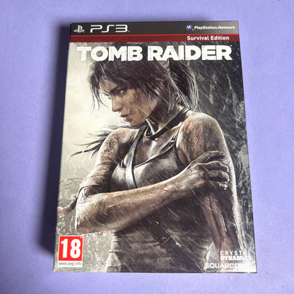 Tomb Raider Survival Edition - PS3 Game (Near Mint)