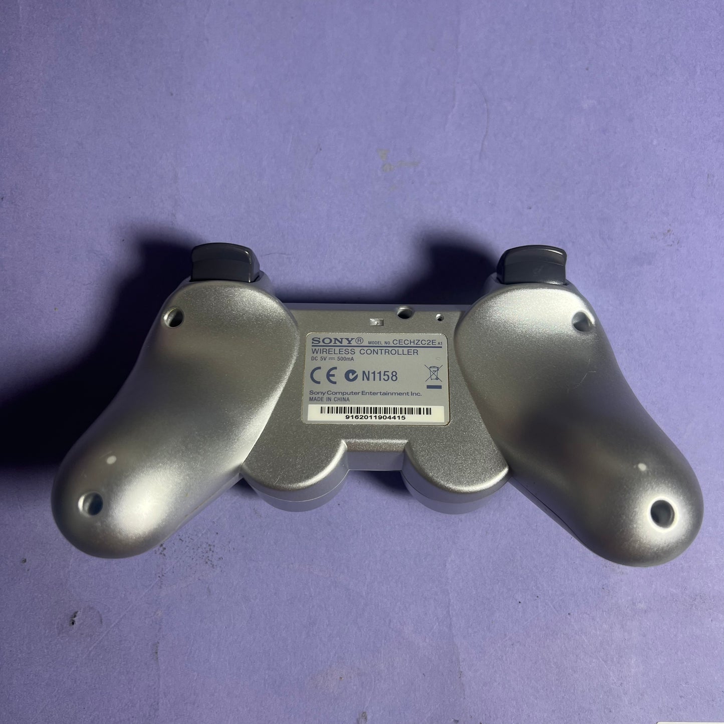 Genuine PlayStation 3 Wireless Controller Silver - PS3 Accessory